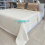 ETEHOMETEX ÇİFT KİŞİLİK HAVUZLU PİKE TAKIMI KREM 8696474231879